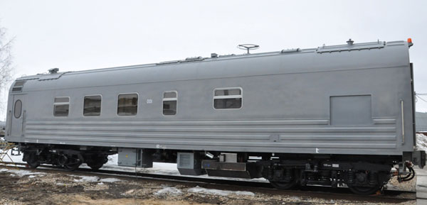 ТВЗ отправил на испытания опытный образец вагона для сопровождения хоппер-дозаторов ТВЗ отправил на испытания опытный образец вагона для сопровождения хоппер-дозаторов