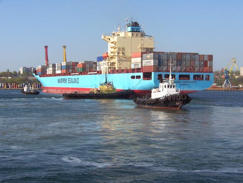 На подходе к Ильичевскому порту